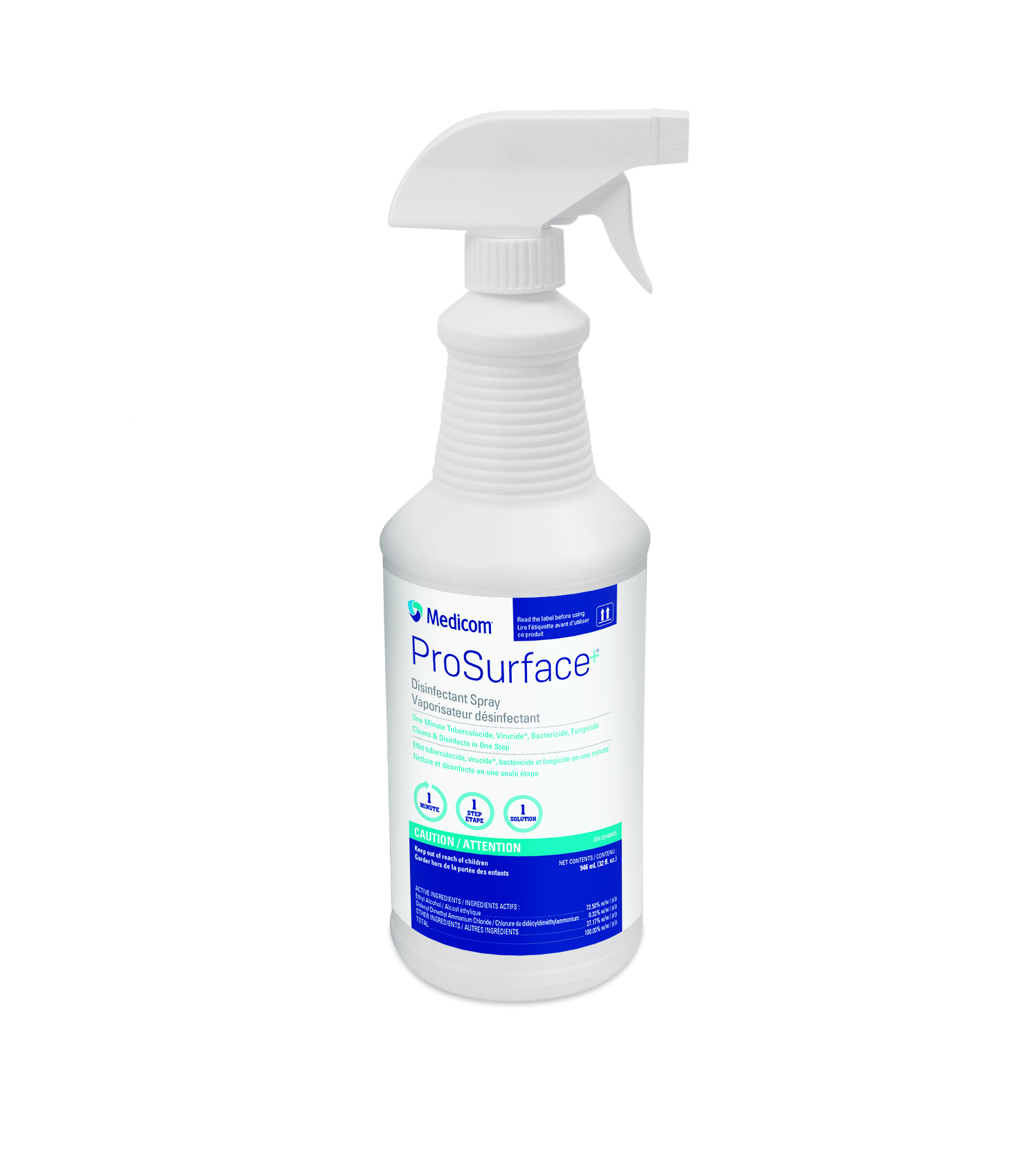 Image DÉSINFECTANT PRO-SURFACE BOUTEILLE VAPORISATEUR 946ML